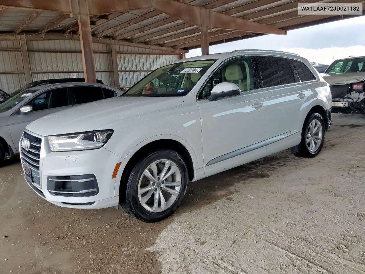 2018 Audi Q7 Premium Plus VIN: WA1LAAF72JD021182 Lot: 62238415