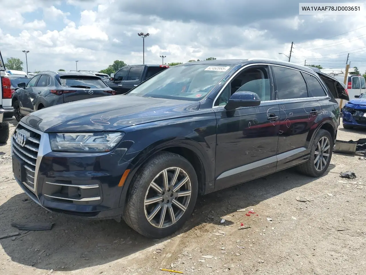 2018 Audi Q7 Prestige VIN: WA1VAAF78JD003651 Lot: 62460995