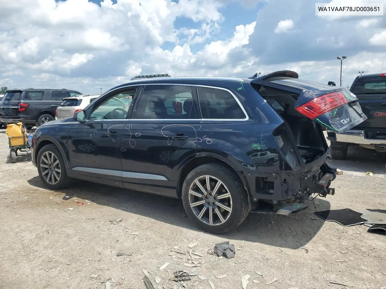 2018 Audi Q7 Prestige VIN: WA1VAAF78JD003651 Lot: 62460995
