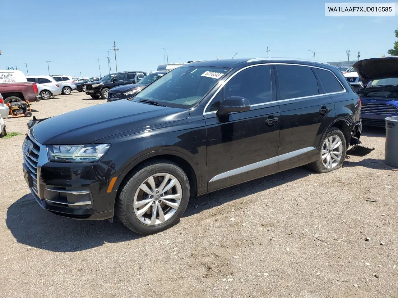 2018 Audi Q7 Premium Plus VIN: WA1LAAF7XJD016585 Lot: 62598545