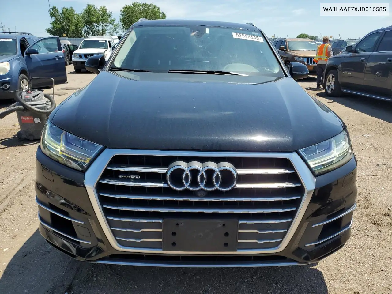 2018 Audi Q7 Premium Plus VIN: WA1LAAF7XJD016585 Lot: 62598545