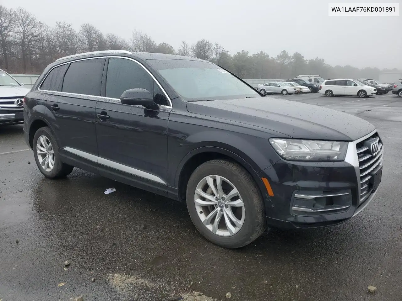 2019 Audi Q7 Premium Plus VIN: WA1LAAF76KD001891 Lot: 51564035