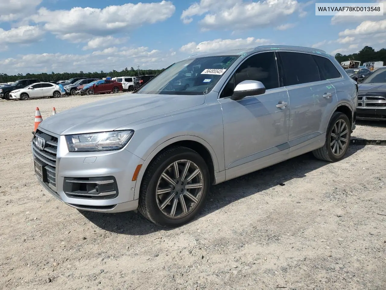 2019 Audi Q7 Prestige VIN: WA1VAAF78KD013548 Lot: 56485545