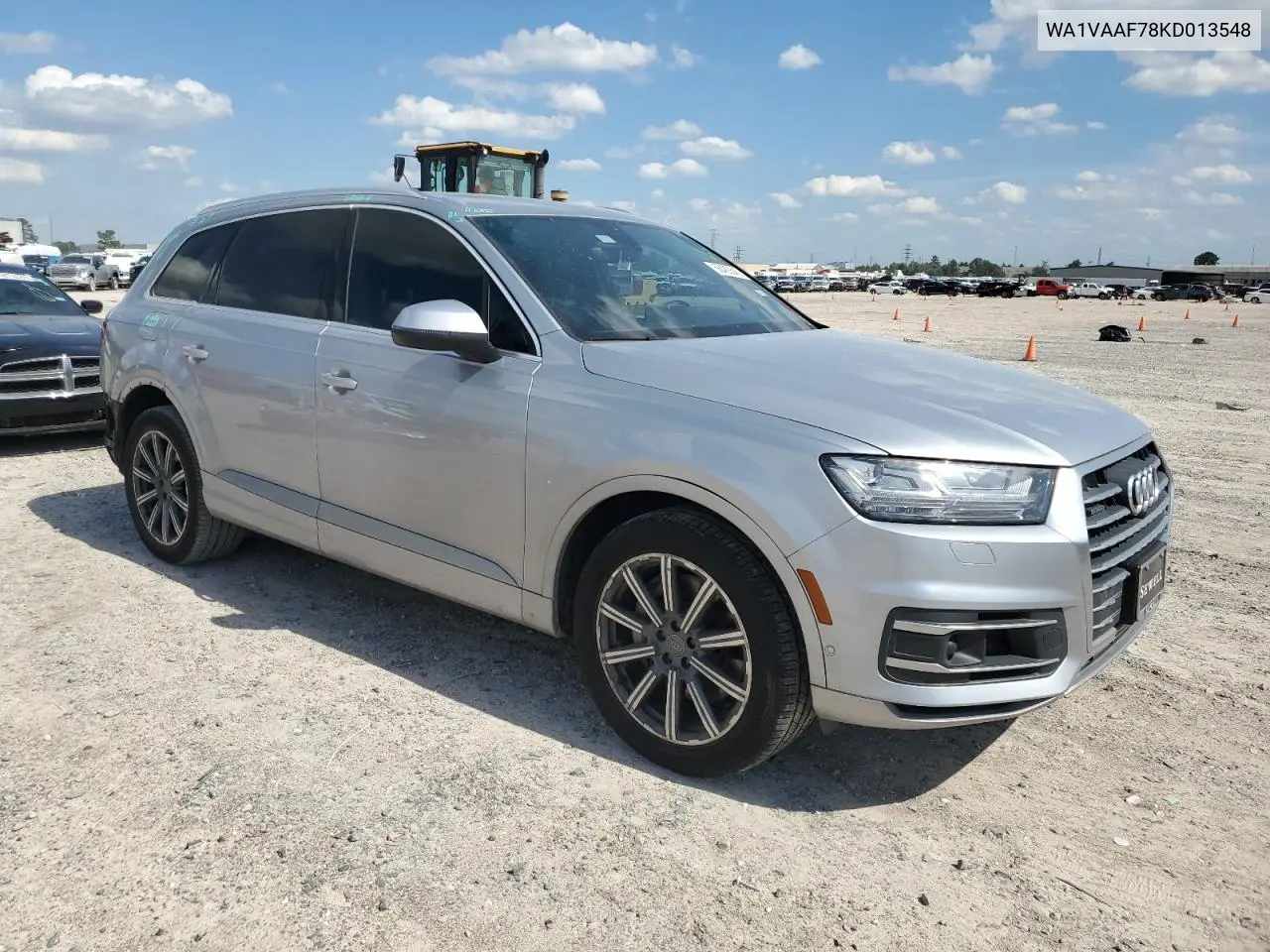 2019 Audi Q7 Prestige VIN: WA1VAAF78KD013548 Lot: 56485545