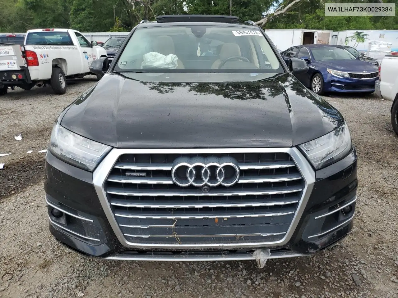 2019 Audi Q7 Premium Plus VIN: WA1LHAF73KD029384 Lot: 56957475