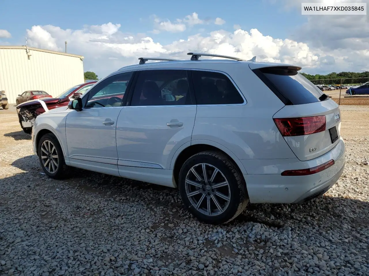 2019 Audi Q7 Premium Plus VIN: WA1LHAF7XKD035845 Lot: 58787685