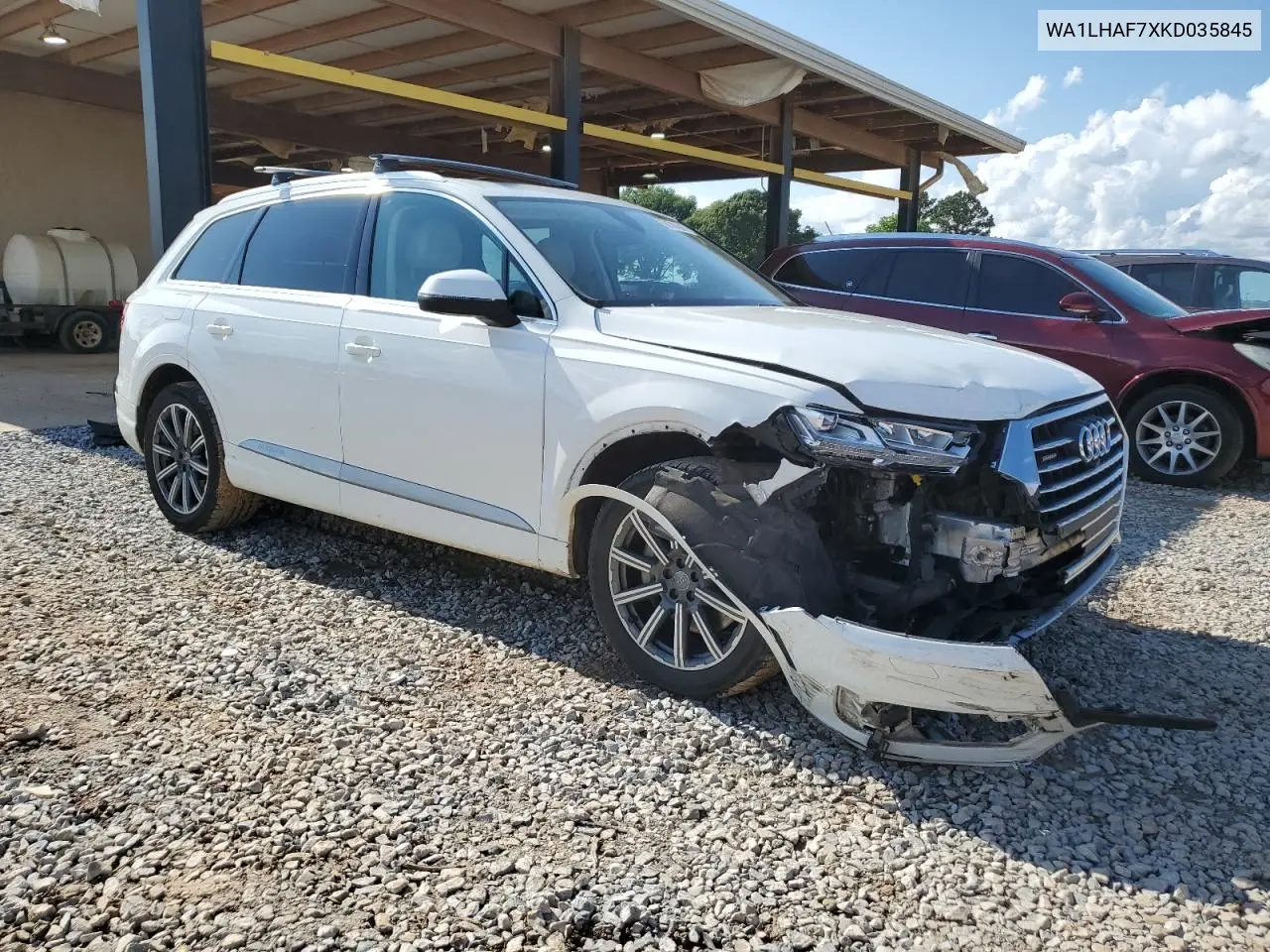 2019 Audi Q7 Premium Plus VIN: WA1LHAF7XKD035845 Lot: 58787685