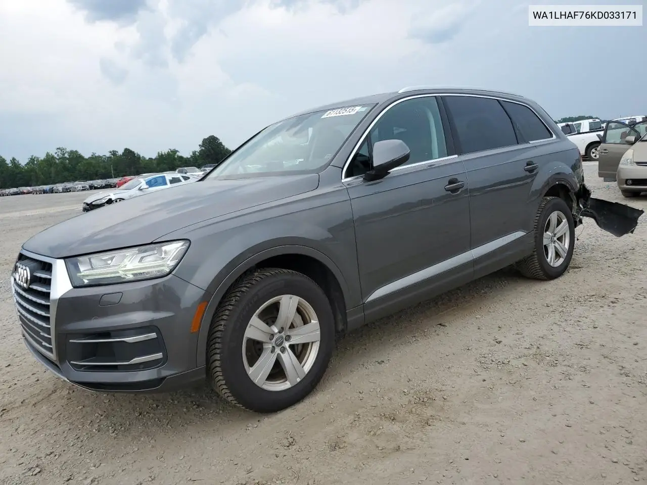 2019 Audi Q7 Premium Plus VIN: WA1LHAF76KD033171 Lot: 61132515