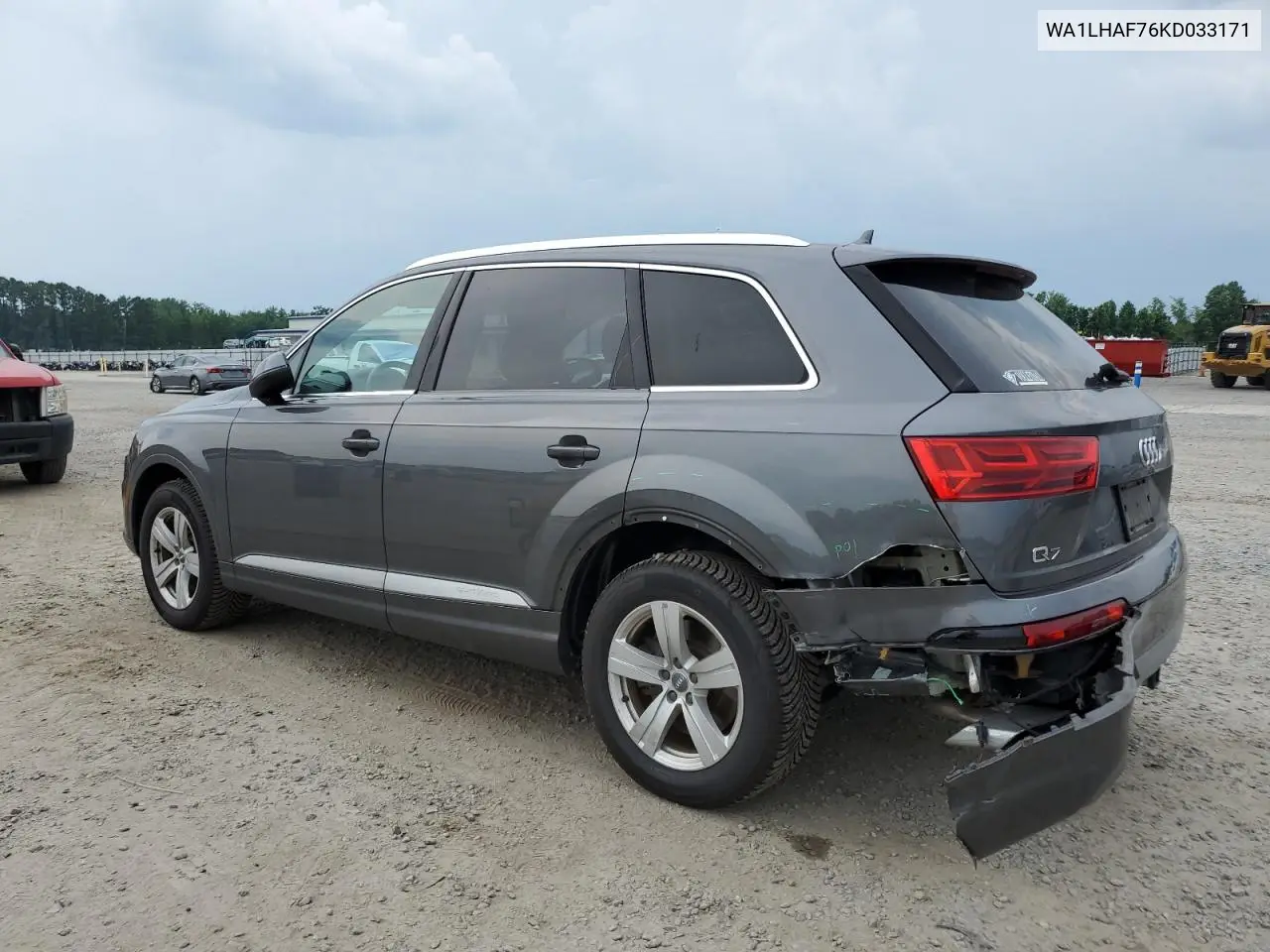 2019 Audi Q7 Premium Plus VIN: WA1LHAF76KD033171 Lot: 61132515
