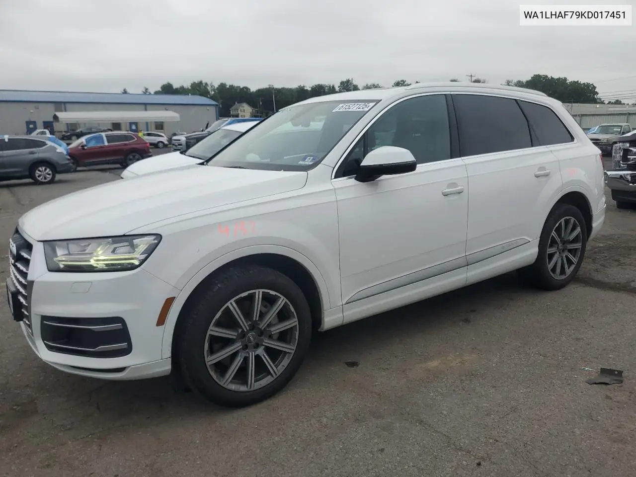 2019 Audi Q7 Premium Plus VIN: WA1LHAF79KD017451 Lot: 61527125