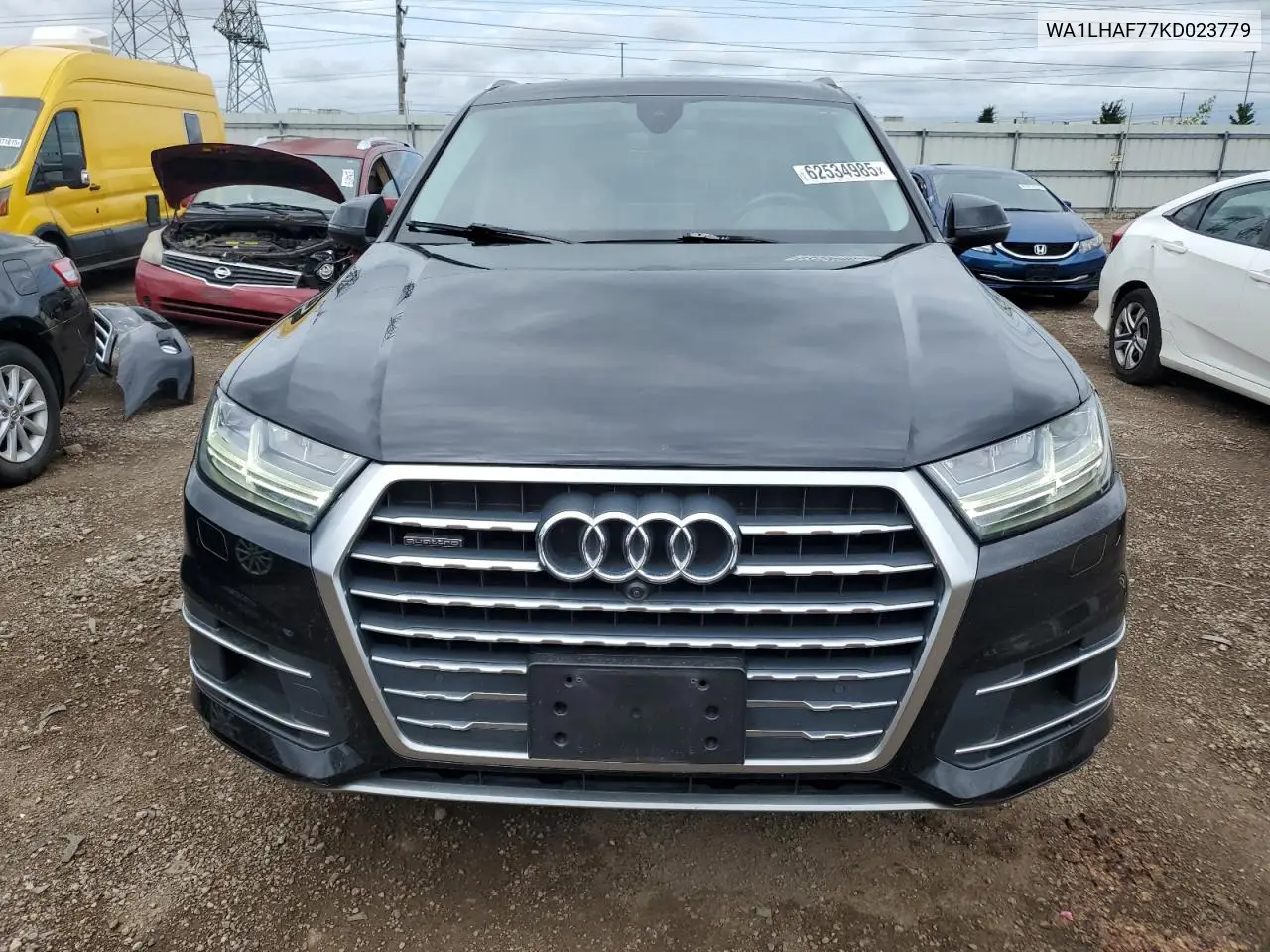 2019 Audi Q7 Premium Plus VIN: WA1LHAF77KD023779 Lot: 62534985