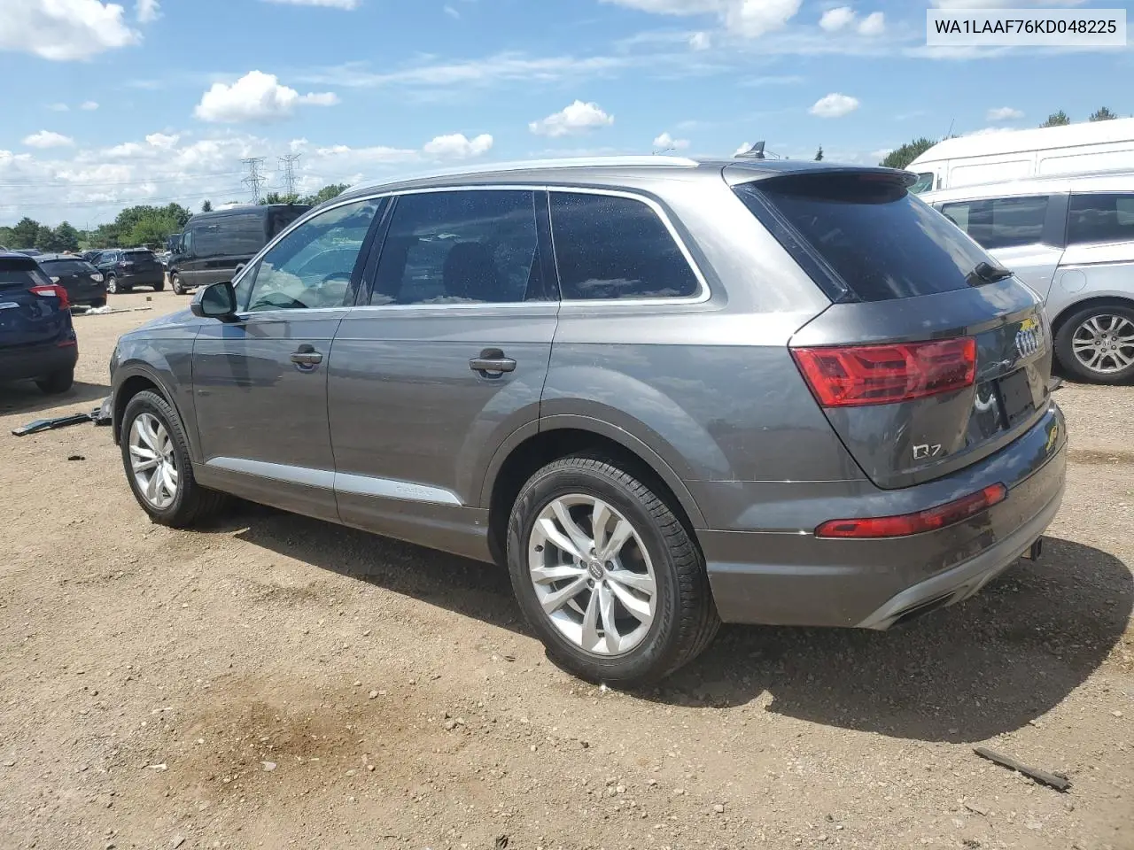2019 Audi Q7 Premium Plus VIN: WA1LAAF76KD048225 Lot: 62691095