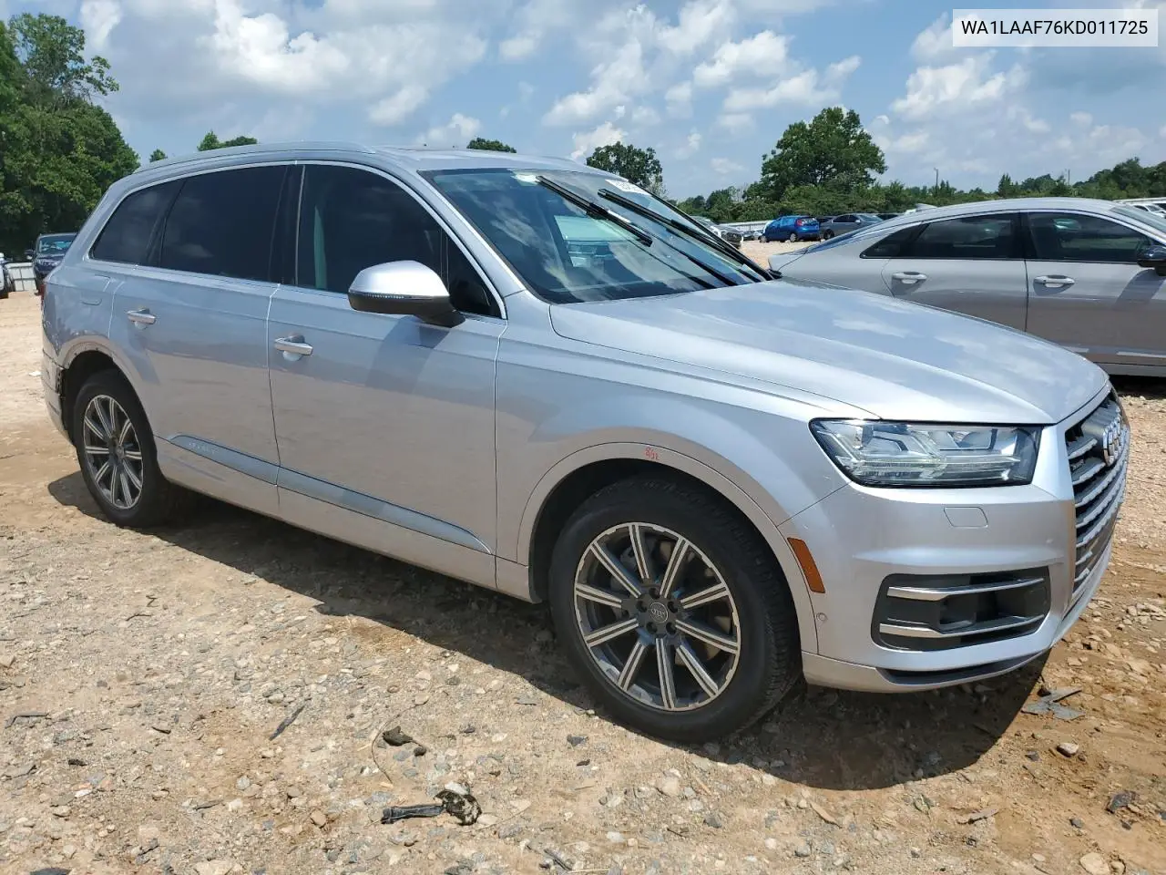 2019 Audi Q7 Premium Plus VIN: WA1LAAF76KD011725 Lot: 62845265