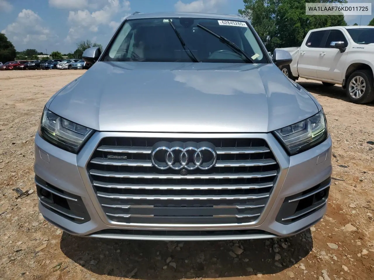 2019 Audi Q7 Premium Plus VIN: WA1LAAF76KD011725 Lot: 62845265
