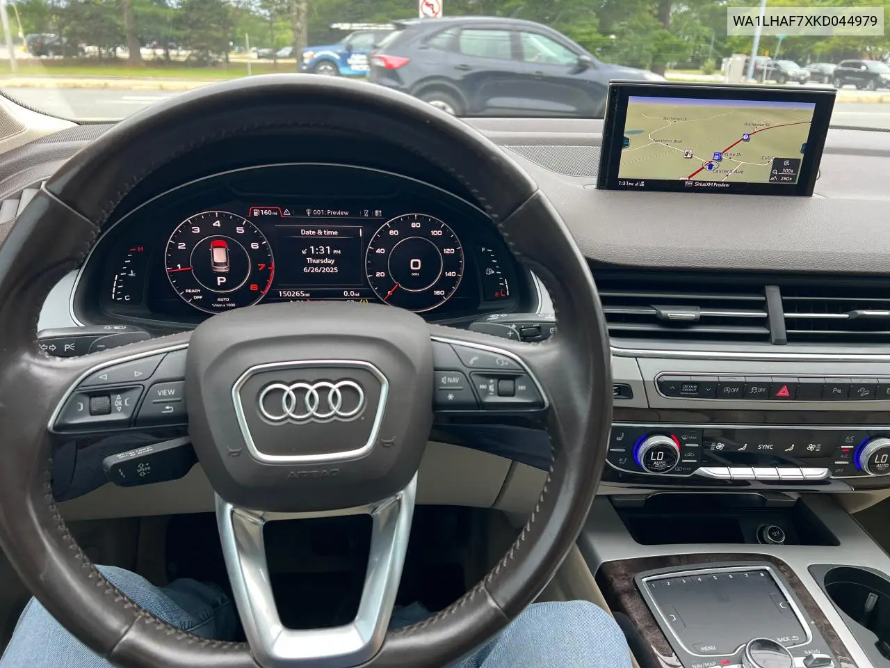 2019 Audi Q7 Premium Plus VIN: WA1LHAF7XKD044979 Lot: 63196635