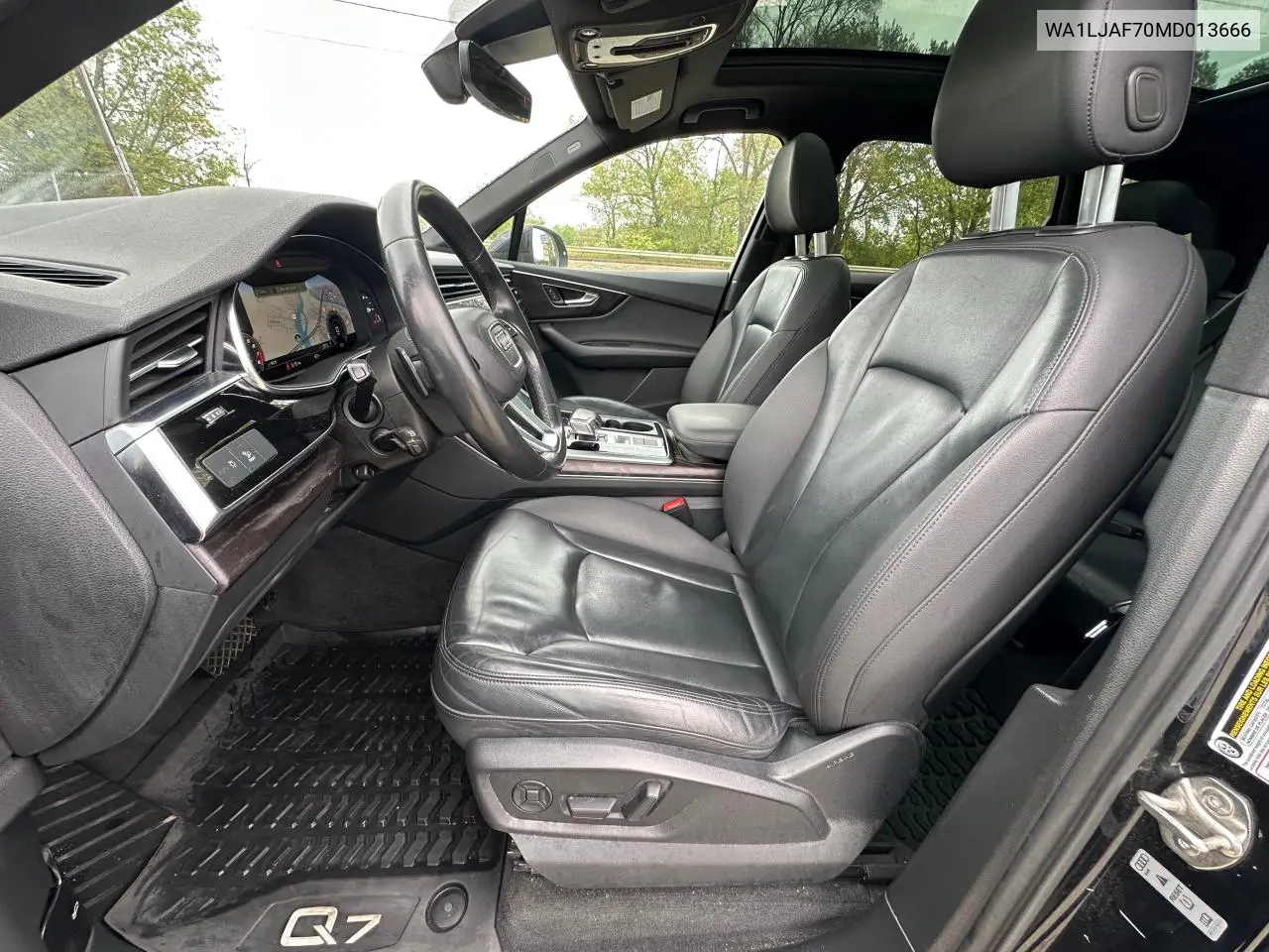 wa1ljaf70md013666 WA1LJAF70MD013666 2021 Audi Q7 Premium Plus