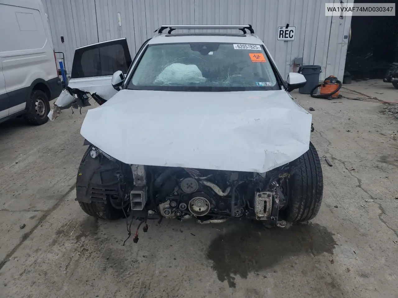 2021 Audi Q7 Prestige VIN: WA1VXAF74MD030347 Lot: 62057825