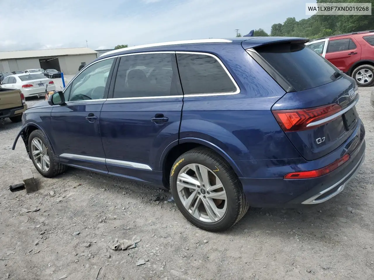 2022 Audi Q7 Premium Plus VIN: WA1LXBF7XND019268 Lot: 57034535