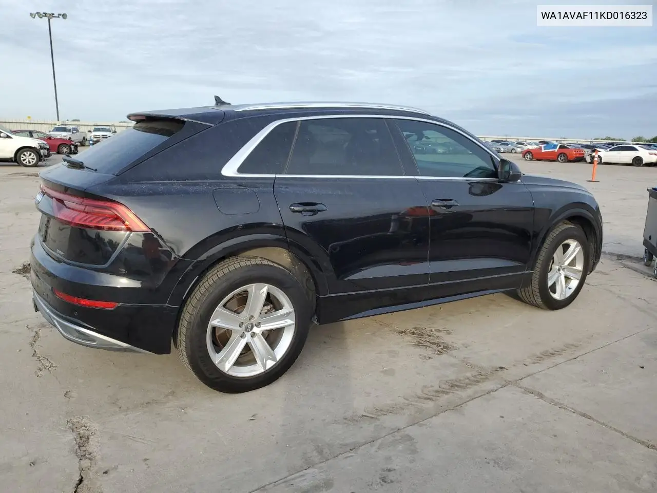 2019 Audi Q8 Premium VIN: WA1AVAF11KD016323 Lot: 50900455
