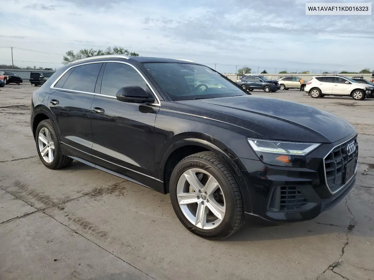 2019 Audi Q8 Premium VIN: WA1AVAF11KD016323 Lot: 50900455