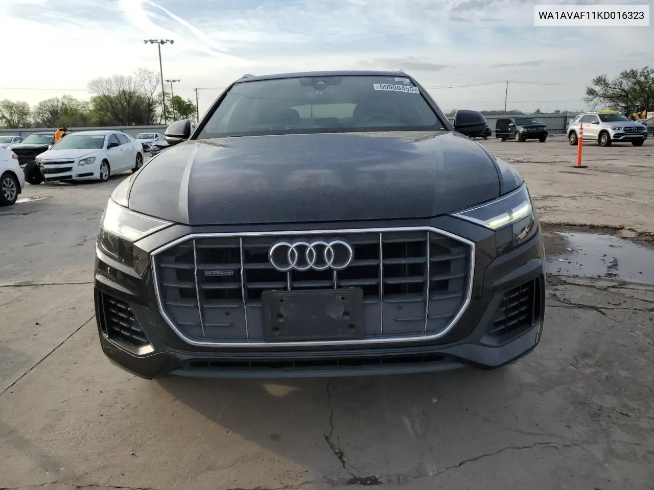 2019 Audi Q8 Premium VIN: WA1AVAF11KD016323 Lot: 50900455