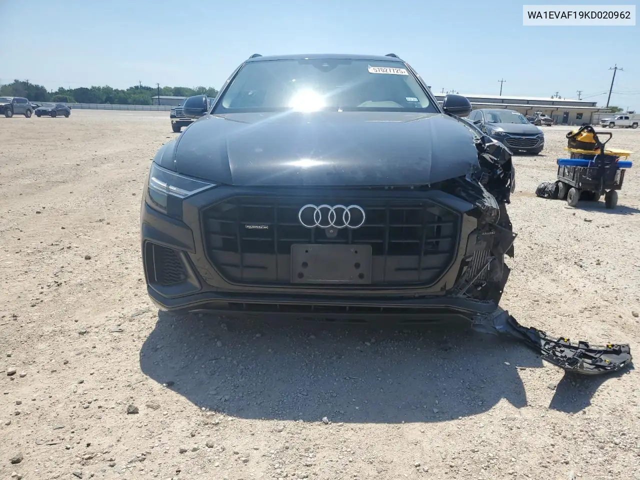 2019 Audi Q8 Premium Plus S-Line VIN: WA1EVAF19KD020962 Lot: 57027725