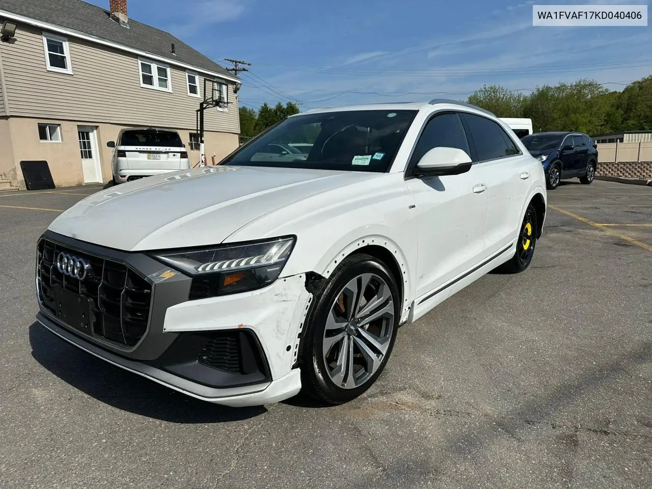 2019 Audi Q8 Prestige S-Line VIN: WA1FVAF17KD040406 Lot: 57042155