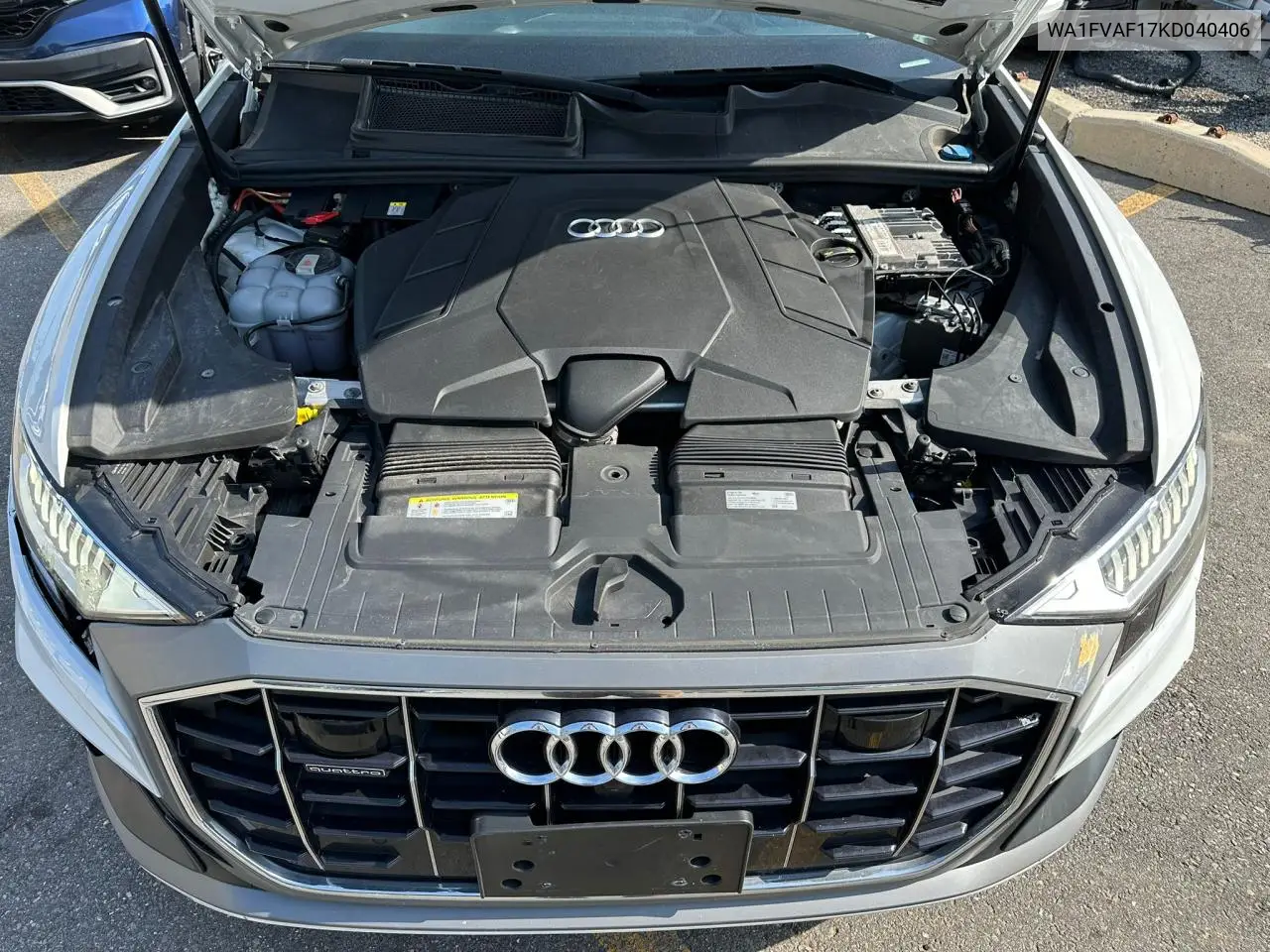2019 Audi Q8 Prestige S-Line VIN: WA1FVAF17KD040406 Lot: 57042155
