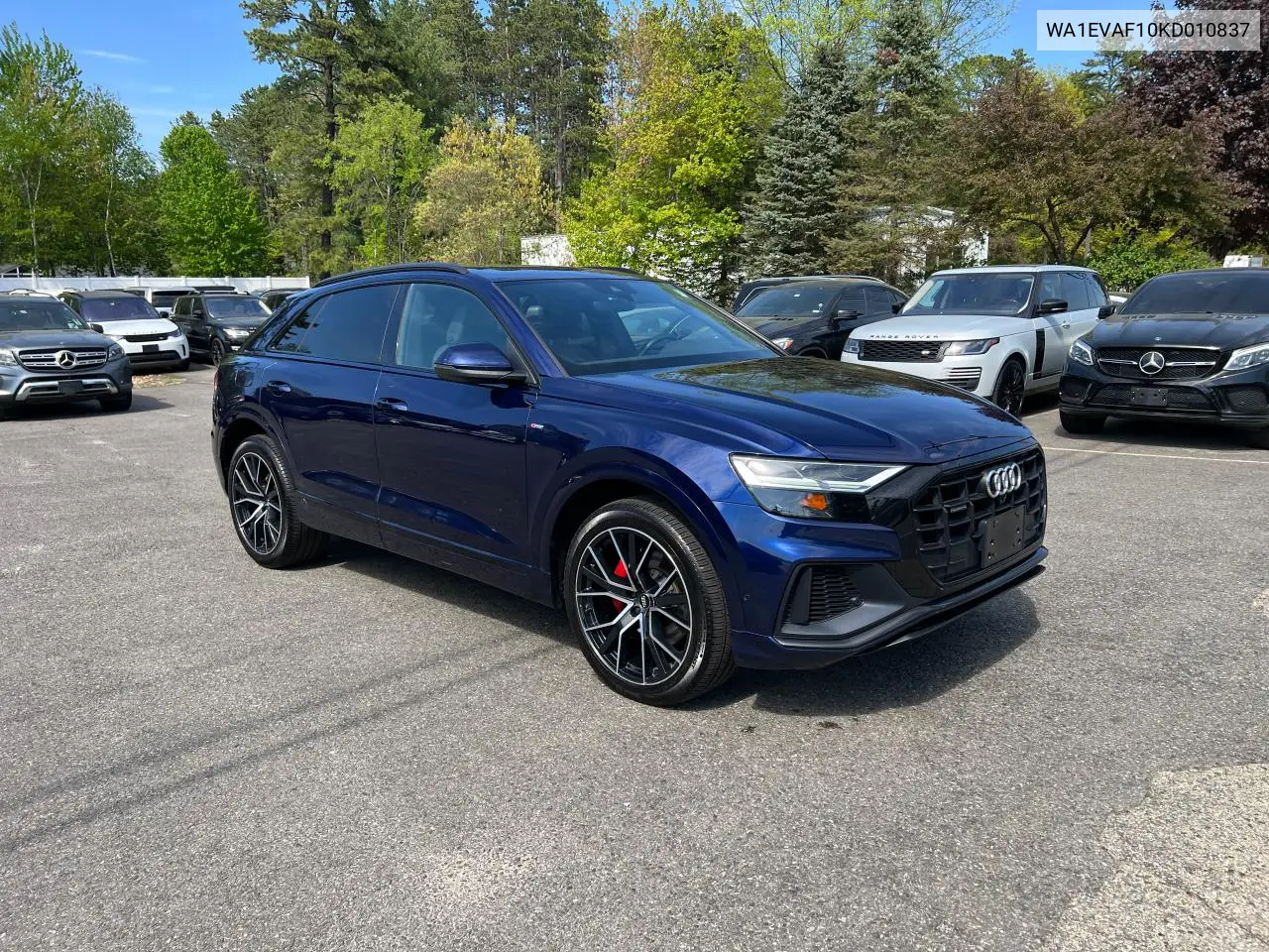 2019 Audi Q8 Premium Plus S-Line VIN: WA1EVAF10KD010837 Lot: 57176455