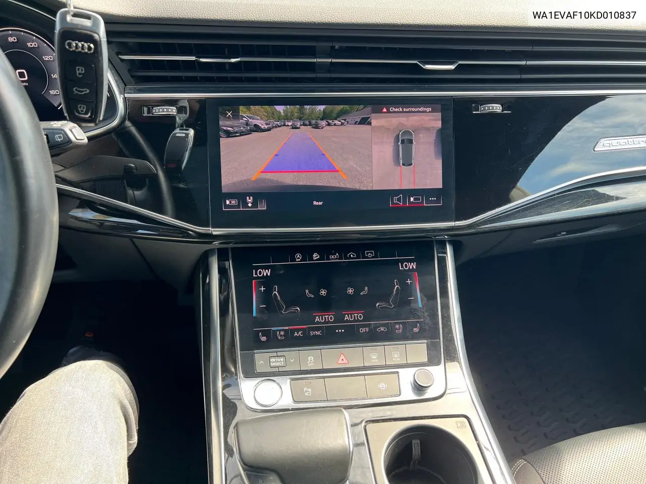2019 Audi Q8 Premium Plus S-Line VIN: WA1EVAF10KD010837 Lot: 57176455