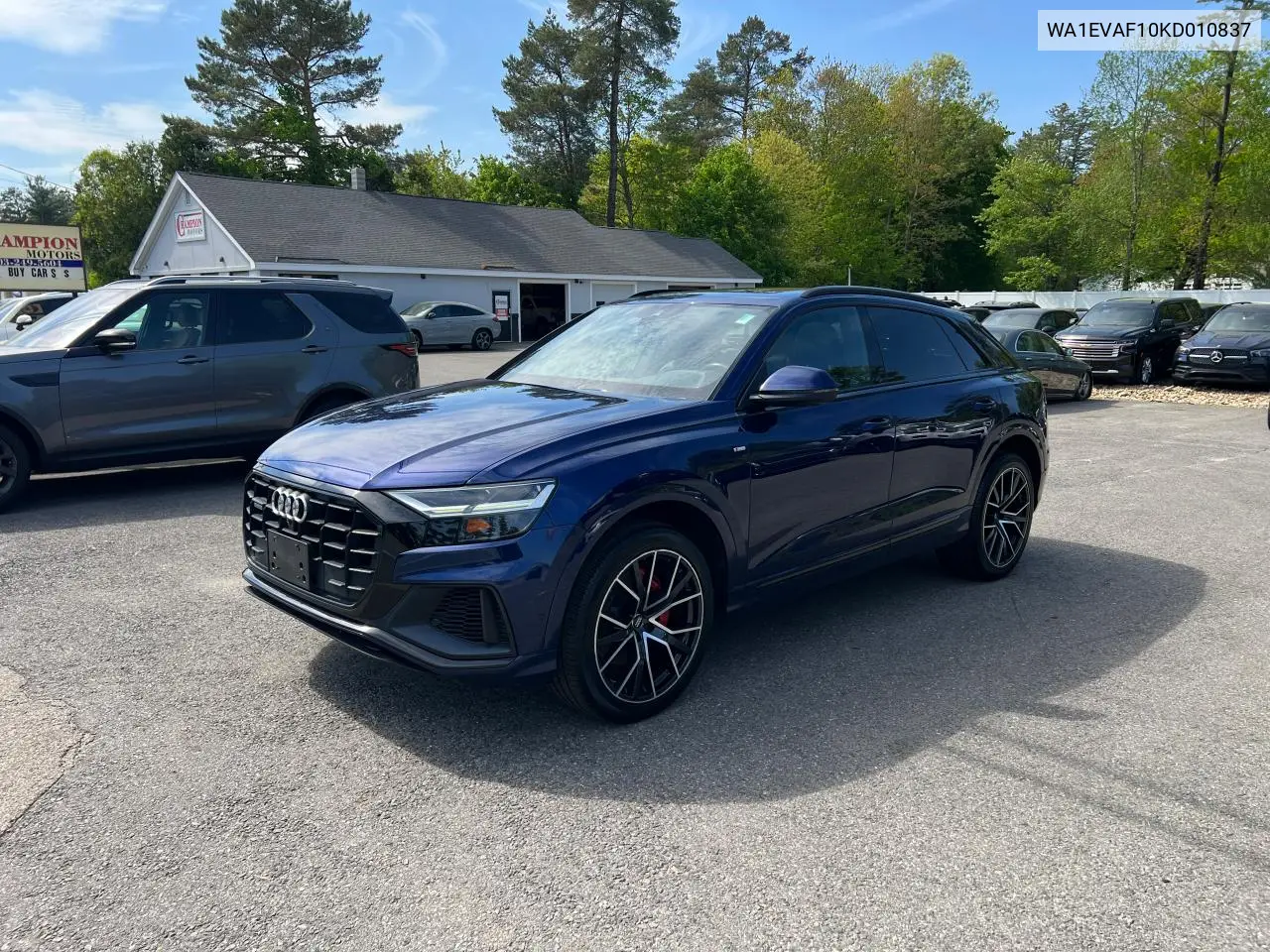 2019 Audi Q8 Premium Plus S-Line VIN: WA1EVAF10KD010837 Lot: 57176455