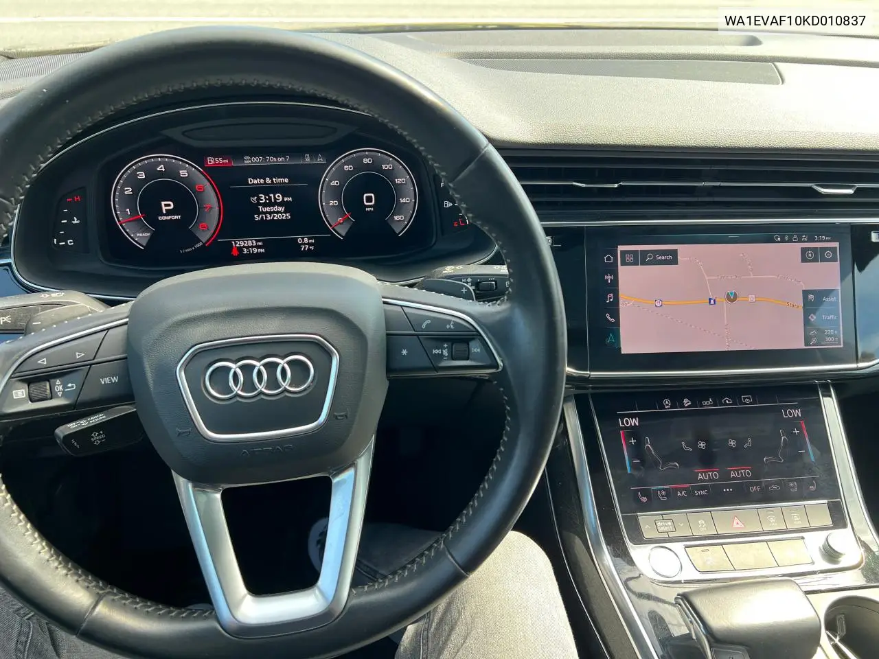 2019 Audi Q8 Premium Plus S-Line VIN: WA1EVAF10KD010837 Lot: 57176455
