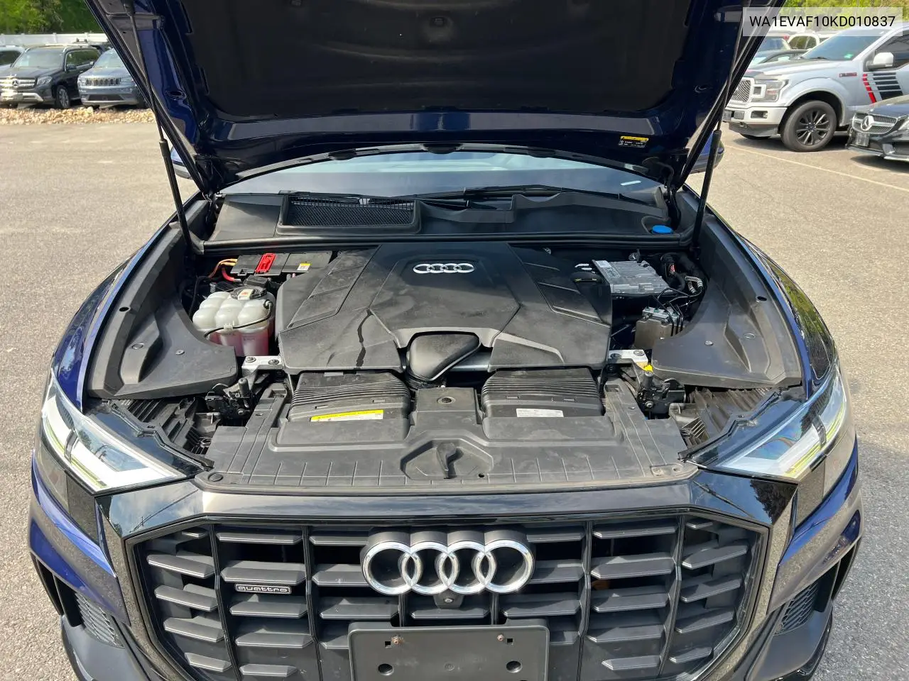 2019 Audi Q8 Premium Plus S-Line VIN: WA1EVAF10KD010837 Lot: 57176455