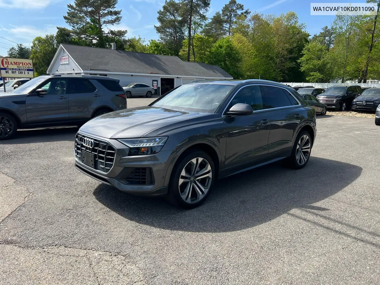 2019 Audi Q8 Prestige VIN: WA1CVAF10KD011090 Lot: 57176765
