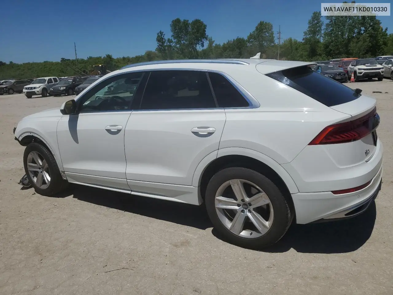 2019 Audi Q8 Premium VIN: WA1AVAF11KD010330 Lot: 57493724
