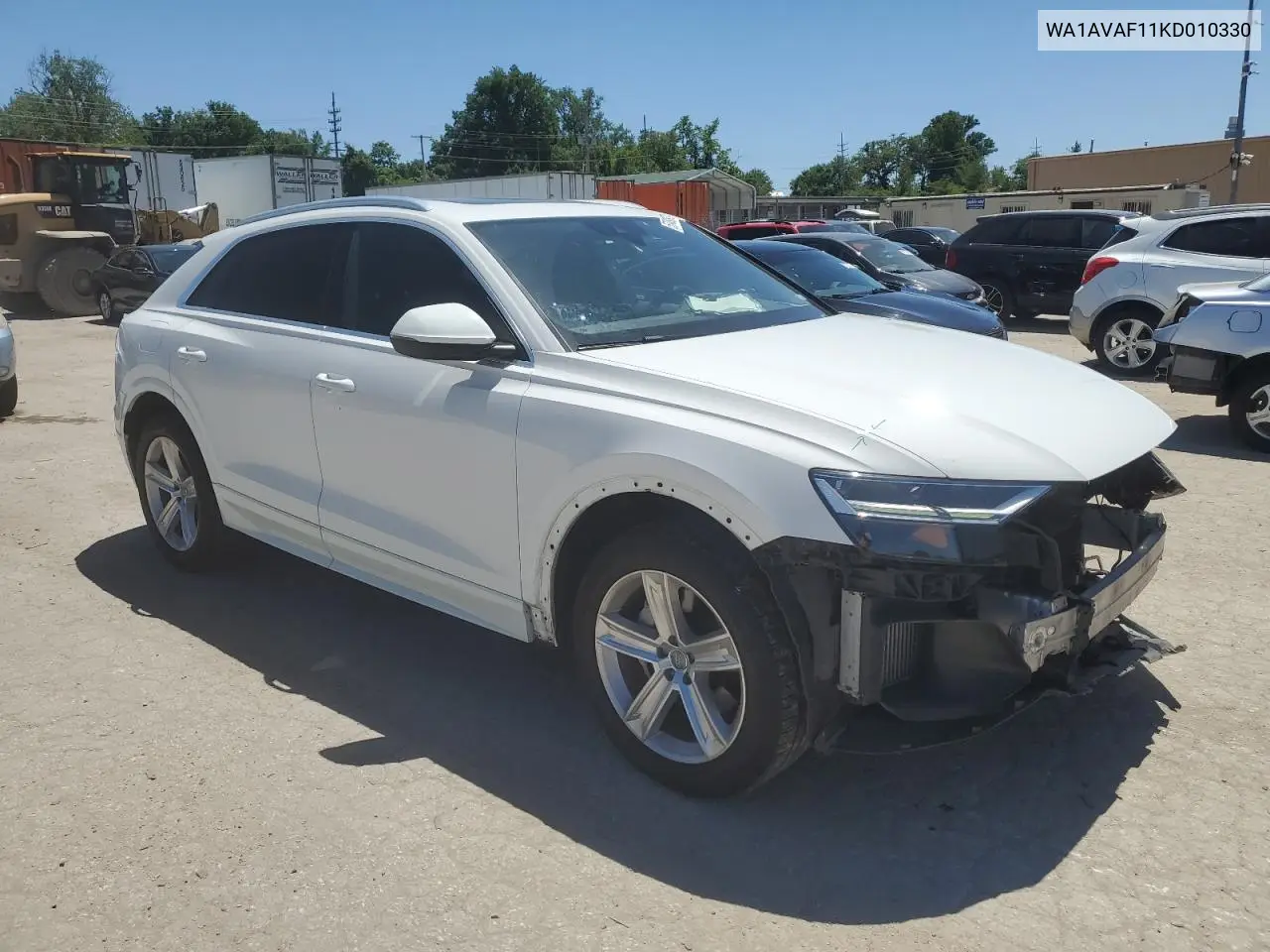 2019 Audi Q8 Premium VIN: WA1AVAF11KD010330 Lot: 57493724