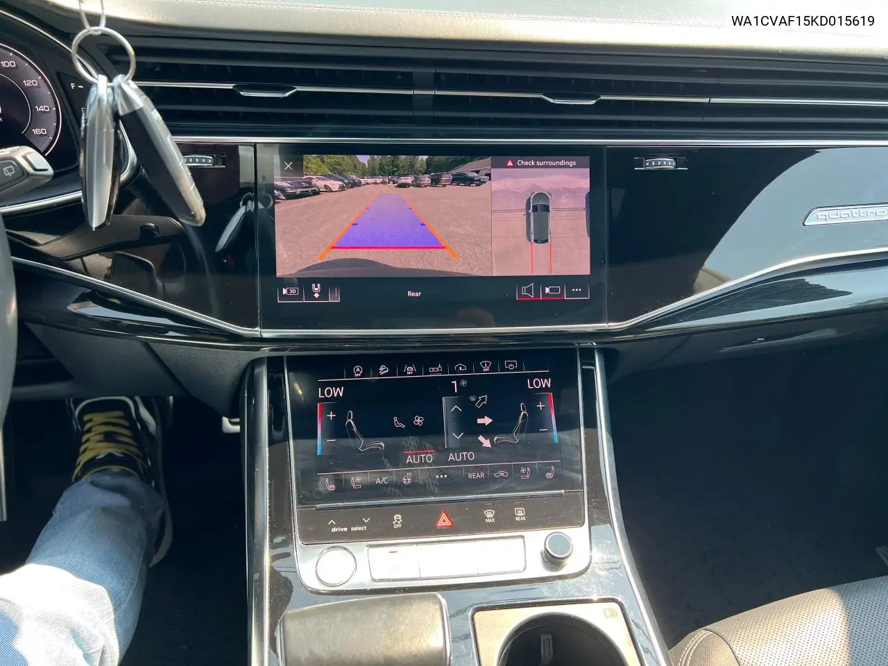 2019 Audi Q8 Prestige VIN: WA1CVAF15KD015619 Lot: 61385145