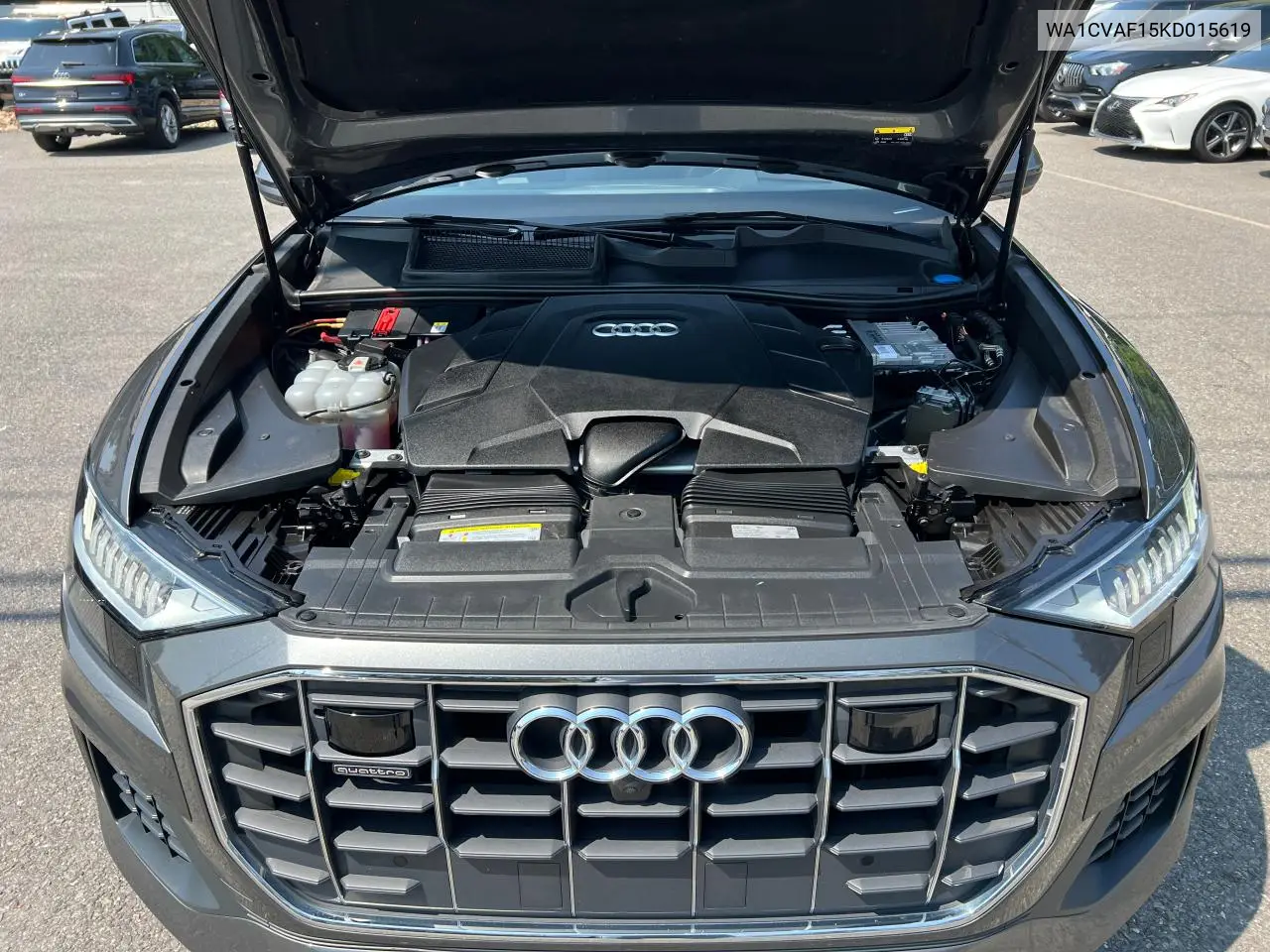 2019 Audi Q8 Prestige VIN: WA1CVAF15KD015619 Lot: 61385145