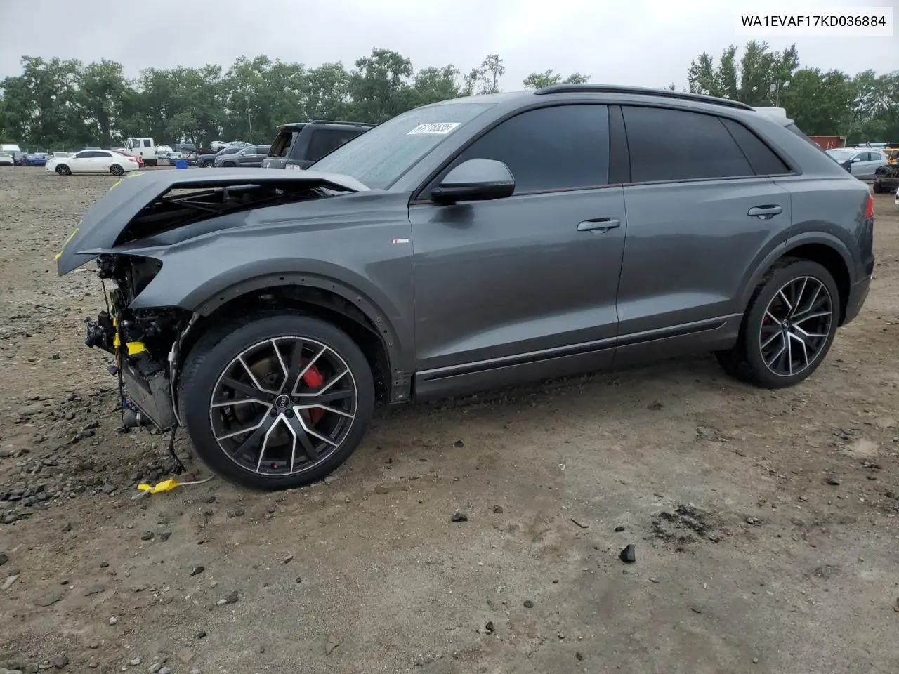 2019 Audi Q8 Premium Plus S-Line VIN: WA1EVAF17KD036884 Lot: 61718525