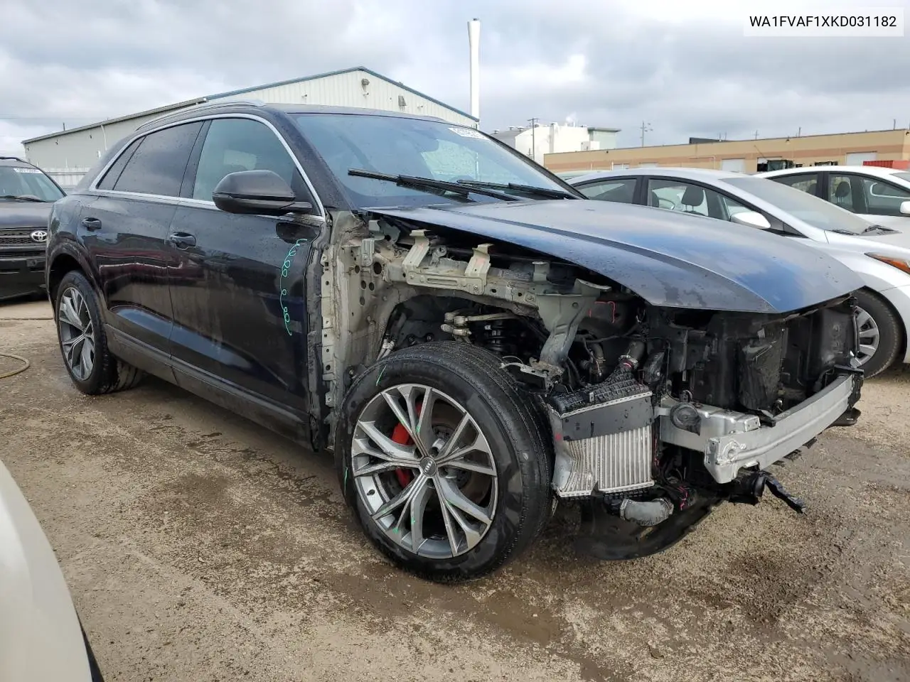 2019 Audi Q8 Prestige S-Line VIN: WA1FVAF1XKD031182 Lot: 61795215