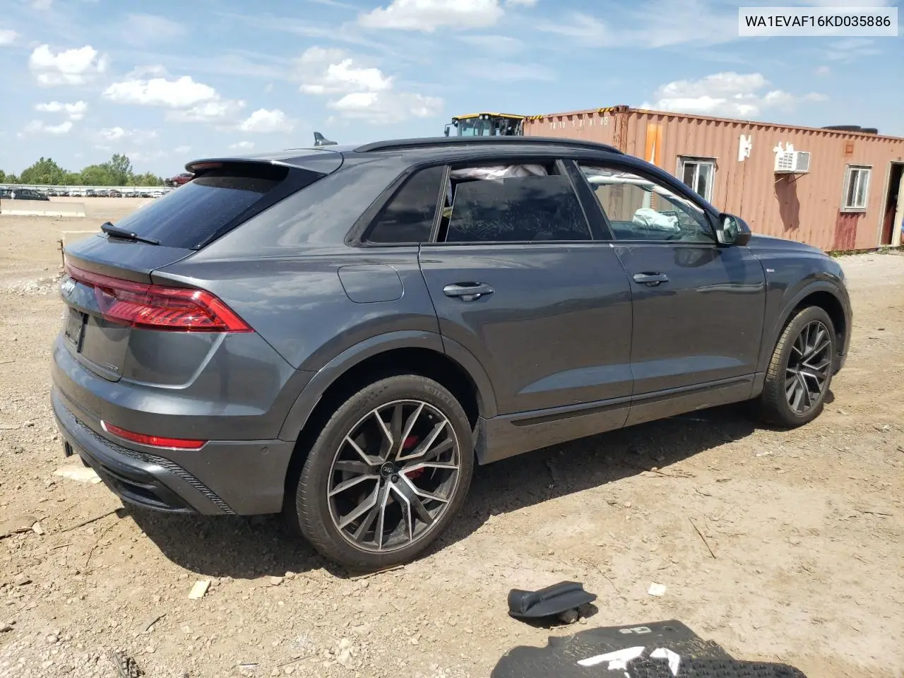 2019 Audi Q8 Premium Plus S-Line VIN: WA1EVAF16KD035886 Lot: 61876945