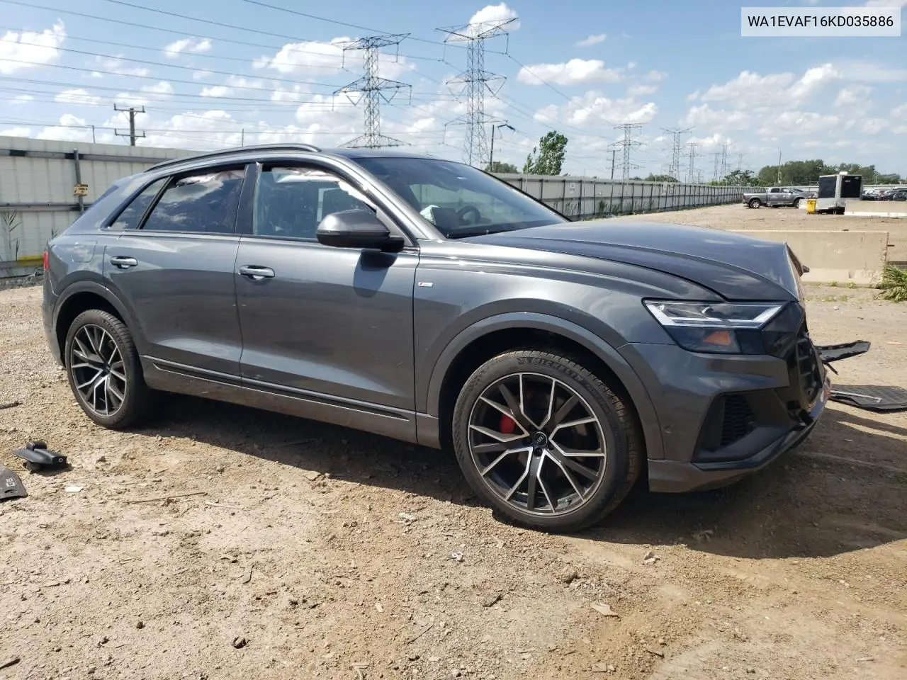 2019 Audi Q8 Premium Plus S-Line VIN: WA1EVAF16KD035886 Lot: 61876945