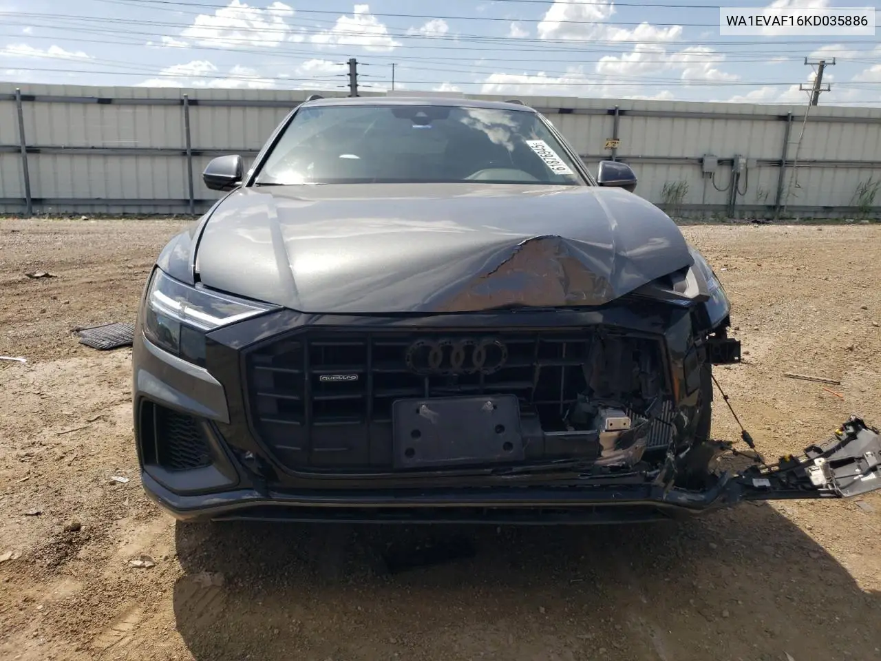 2019 Audi Q8 Premium Plus S-Line VIN: WA1EVAF16KD035886 Lot: 61876945