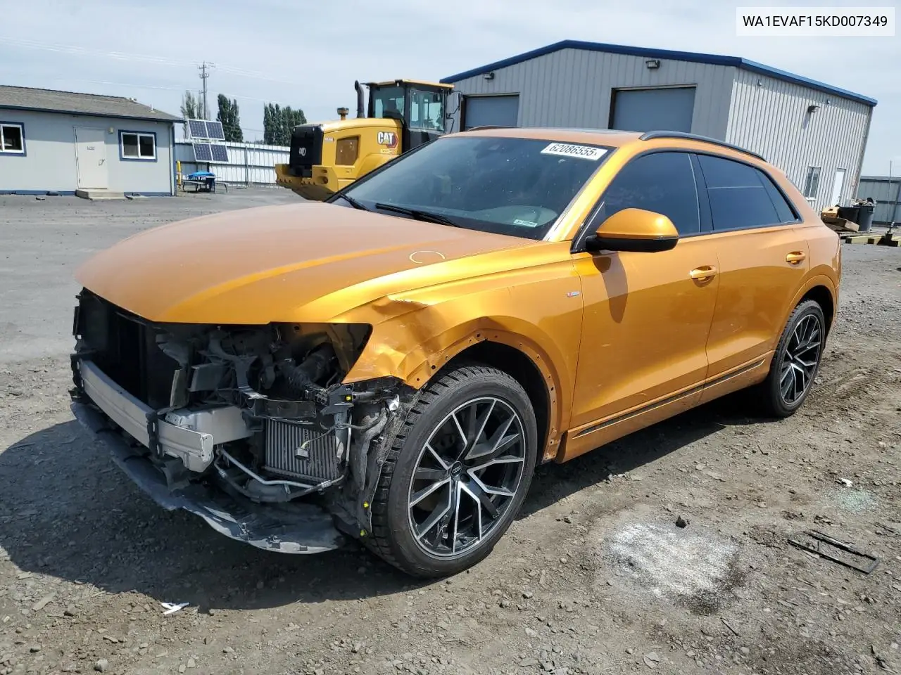 2019 Audi Q8 Premium Plus S-Line VIN: WA1EVAF15KD007349 Lot: 62086555