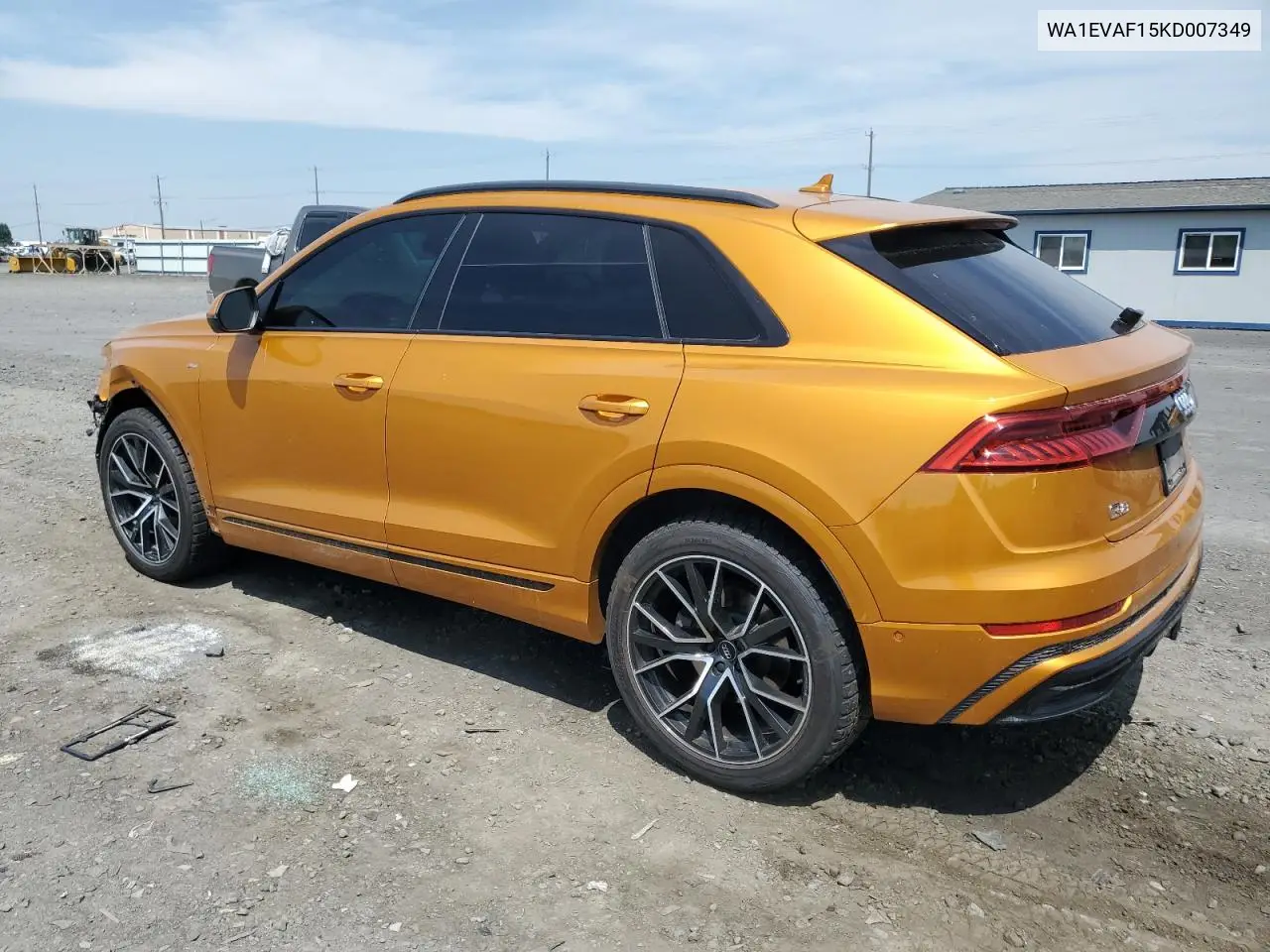 2019 Audi Q8 Premium Plus S-Line VIN: WA1EVAF15KD007349 Lot: 62086555