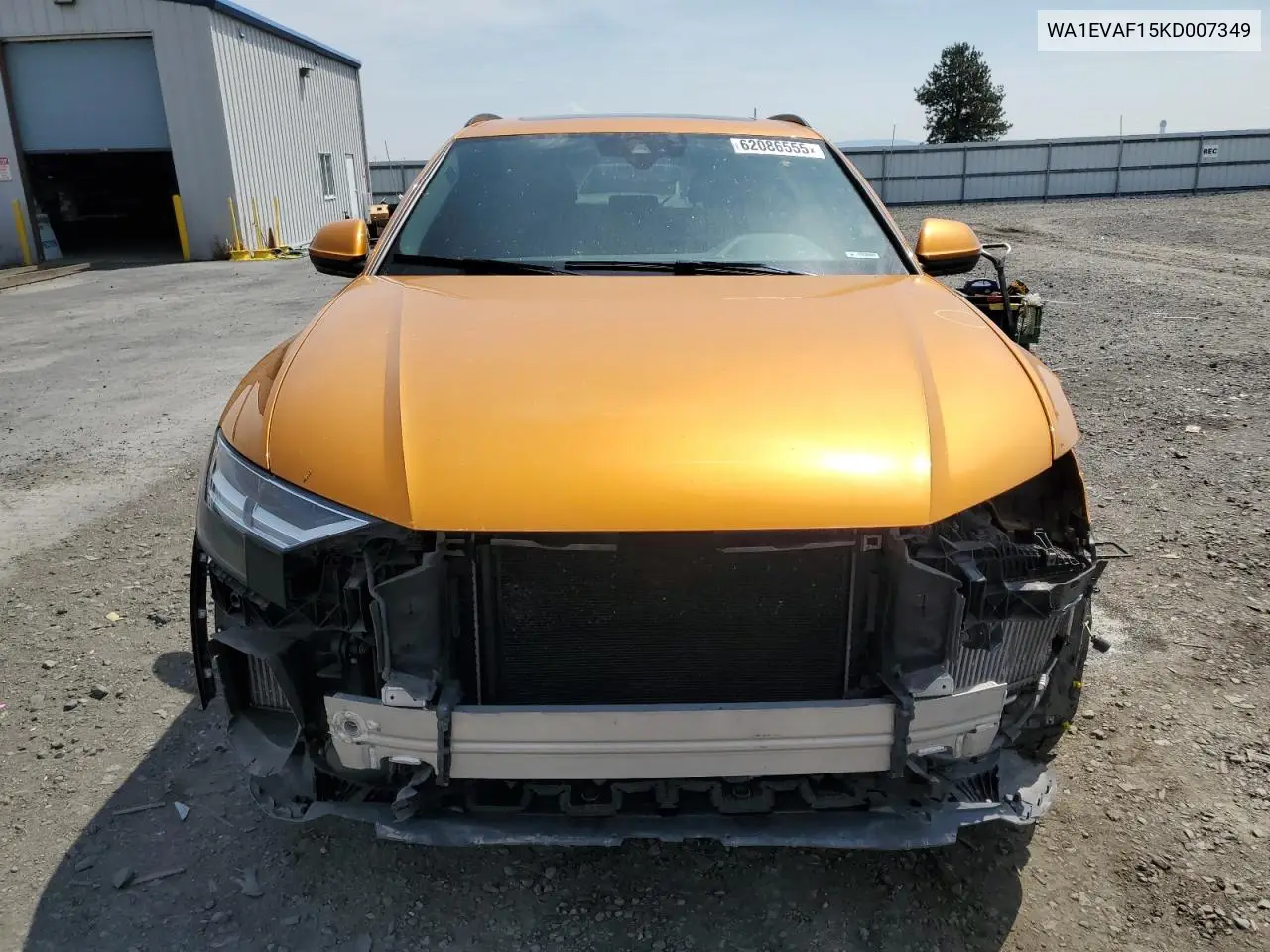 2019 Audi Q8 Premium Plus S-Line VIN: WA1EVAF15KD007349 Lot: 62086555