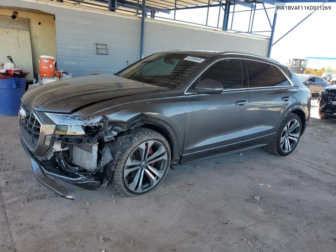 2019 Audi Q8 Premium Plus VIN: WA1BVAF11KD011269 Lot: 62598445