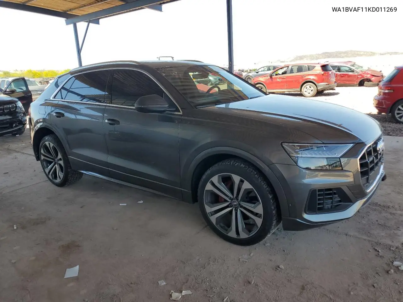 2019 Audi Q8 Premium Plus VIN: WA1BVAF11KD011269 Lot: 62598445