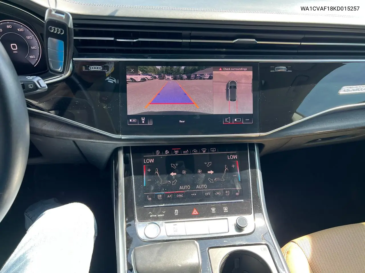 2019 Audi Q8 Prestige VIN: WA1CVAF18KD015257 Lot: 62784175