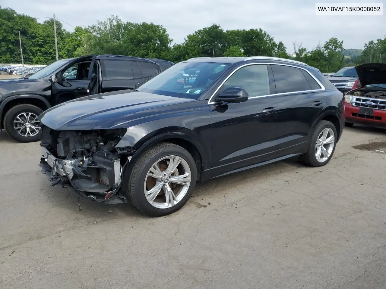 2019 Audi Q8 Premium Plus VIN: WA1BVAF15KD008052 Lot: 62927295